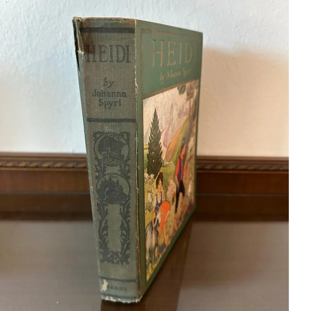 Heidi Johanna Spyri 1926 J.H. Sears Illustrated Juveniles Gertrude Welling Green